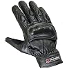 Korte zomer echt lederen motorhandschoenen Knuckle Shell bescherming