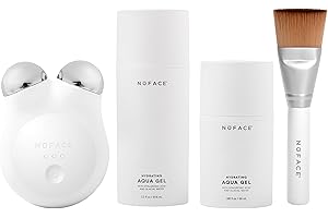 NuFACE MINI+ Smart Petite Facial Toning Routine, Microcurrent Device to Tone, Sculpt and Lift, Smooth Fine Lines and Wrinkles, Holiday Limited Edition