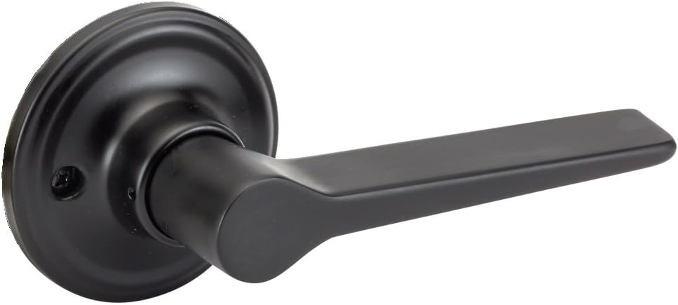 Copper Creek ZL2290BC Contemporary Dummy Zane Lever, Black