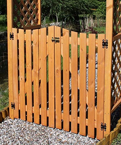 Beauty.Scouts Outdoor Dino Collection Türen für Pergola Michi, Kiefer, honigbraun, 100 x 2,5 x 100 cm…