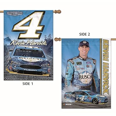Kevin Harvick #4 2 Sided Banner Flag