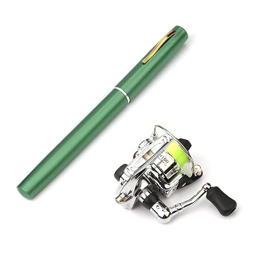 Lixada Pen Fishing Rod Reel Combo Set Premium Mini Pocket Collapsible  Fishing Pole Kit Telescopic Fishing Rod Spinning Reel Combo Kit 1M 