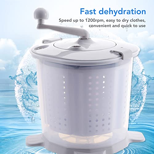 Portable Mini Washing Machine, Mini Hand Crank Washing Machine