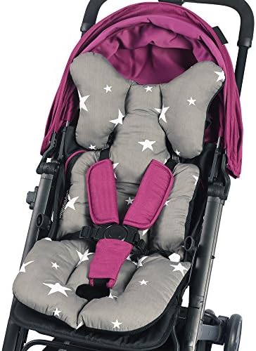 Pram/Stroller Liner by JOYREN - Waterproof Baby Seat Liner Breathable Car Seat Liner (GRAY)
