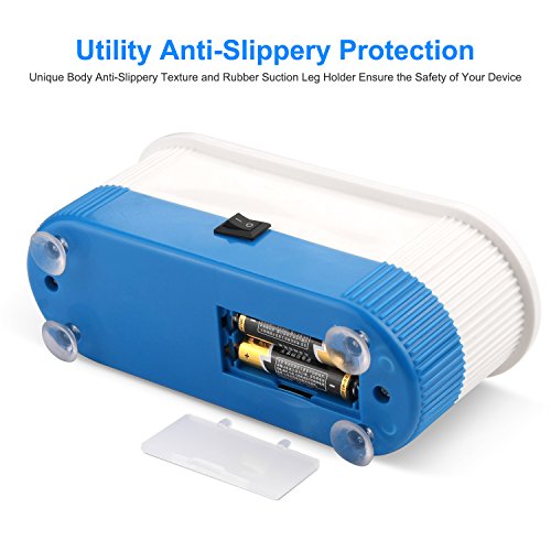 Ultrasonic Cleaner, Myriann Mini Cleaning Machine 300ml Tank for Jewelry Eyeglass Watches Business Commercial Home Use (Blue)
