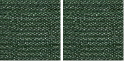 TENAX Filet Brise Vue Soleado 1,00x3 m Vert, Filet Tissé d'Occultation pour Terrasses, Balcons et Jardins, Filet d'Ombrage pour Protéger du Soleil (Lot de 2)