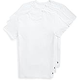 Polo Ralph Lauren Mens Slim Fit Stretch Crew Undershirts 3-Pack