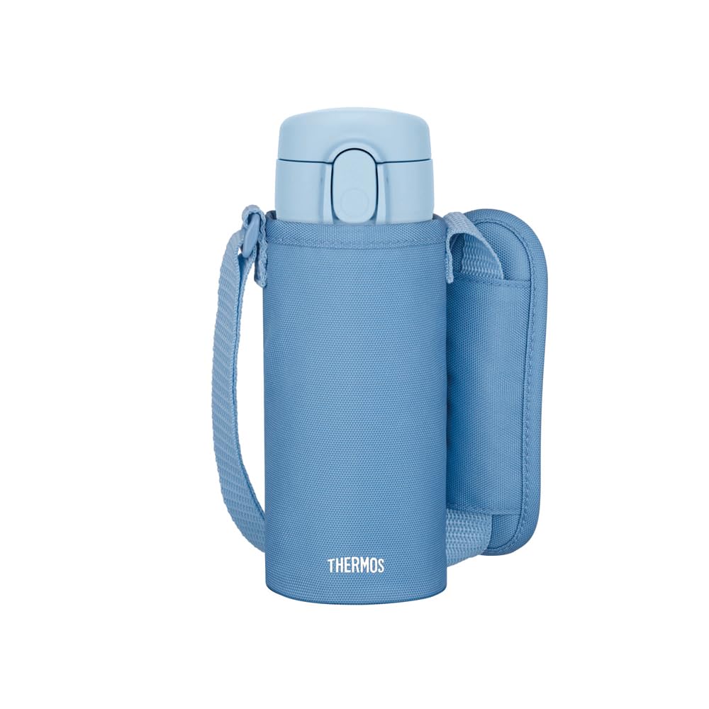 サーモス 真空断熱ストローボトル410ml アッシュブルーの商品画像