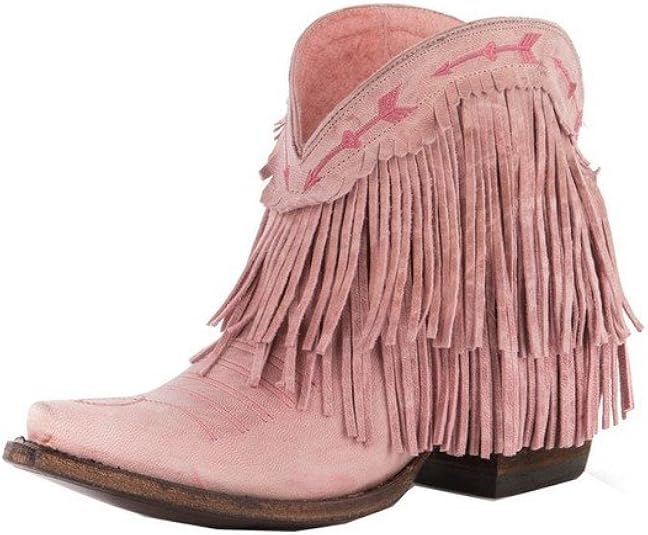 pink cowboy boots uk