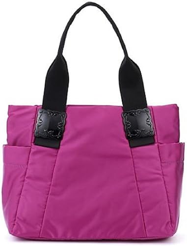 Amazon Anna Sui アナスイ ２ｗａｙトートバッグ コンパクト バッグ パープル トートバッグ
