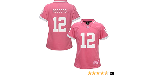 pink aaron rodgers jersey