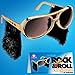 Rock & Roll Sunglasses w/Sideburns