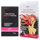 Kareway Epielle Deep Cleansing Charcoal Nose Strip (Pack of 12)