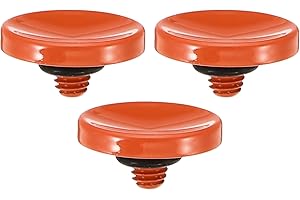 PATIKIL Camera Shutter Button, 3 Pack Soft Shutter Release Button Pure Copper Camera Button Concave Suitable for Nikon for Fu