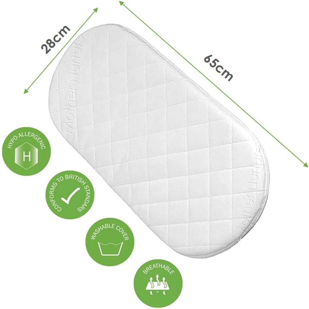 moses basket mattress 67 x 29