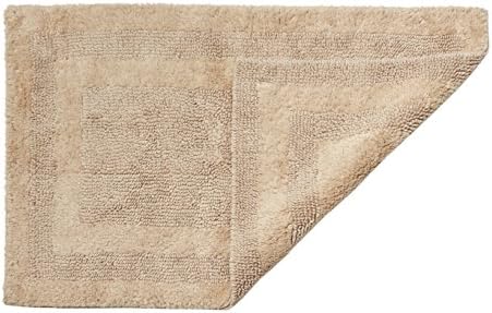 HygroSoft Reversible Fast Drying and Absorbent Bath Rug, 24 by 40-Inch, Sand
