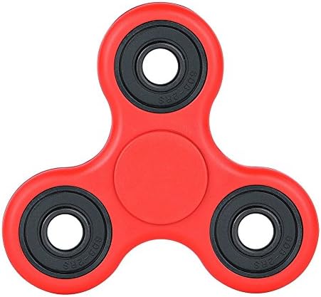 Fidget Spinner, Starsprarie Stress Anxiety Relievers Fidget Sensory Toys Relief Gifts for Kids Adults ADHD Autism (Red)