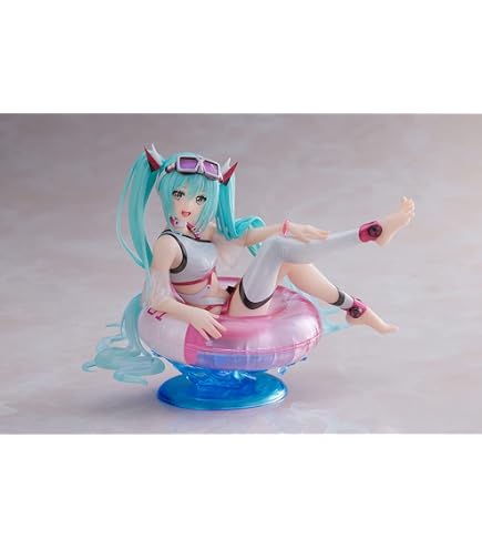 Hatsune Miku: Racing Ver. Racing Miku 2023 Tropical Maid Ver. Non-Scale Figure: Banpresto - Tokyo Otaku Mode (TOM