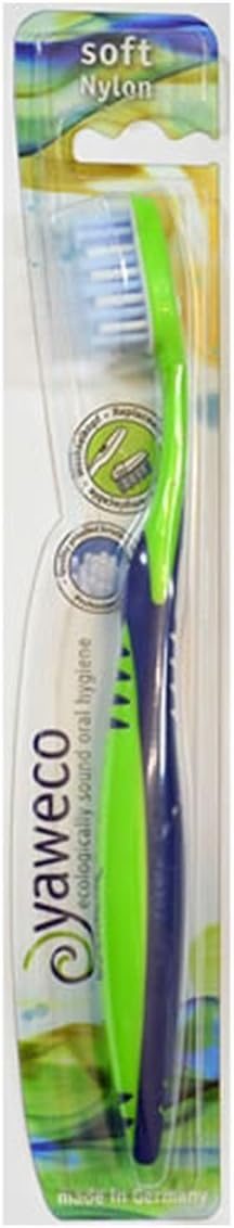 YawecoEco Toothbrush Nylon Soft (assorted colours)