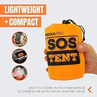 emergency backpack tent