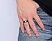 8mm Black Stainless Steel Allah Ring for Arabic Islamic Muslim Religious Jewelry Size 6