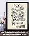 Louis Vuitton Vertical Logo - 11x14 Unframed Art Print - Great Home and Bathroom Decor Under $15