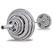 Body Solid OST400S Cast Grip Olympic Set With Chrome Bar