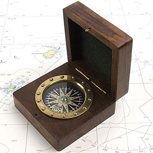 Rivet Bezel Compass in Box