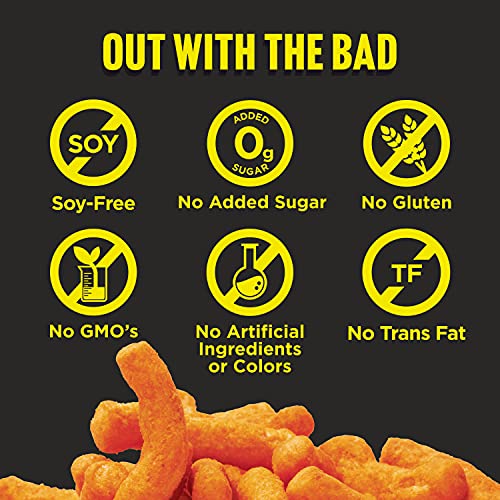 Outstanding Puffs High Protein Healthy Snacks Plant Based, Vegan