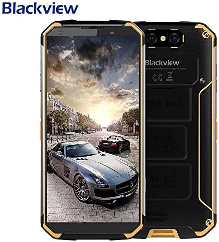 Blackview BV9500-5.7" 18:9 4G Smartphones 10000mAh IP68 MT6763T Waterproof/Shockproof Android 8.1 4GB+64GB NFC Yellow