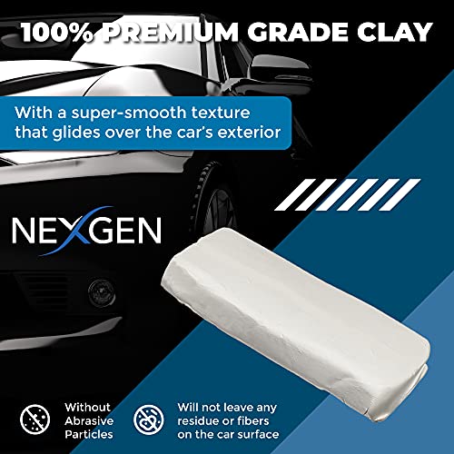Nexgen Premium Clay Bar — Cleaning and Detailing Clay Bar for The Ultimate Car Wash — Removes