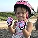 ZippyRooz Toddler & Little Kids Bike Gloves for Balance and Pedal Bicycles for Ages 1-8 Years Old. 8 Designs for Boys & Girls (Unicorn, Little Kids Large (5-6))