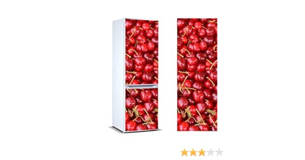 Pegatinas 3D Vinilo para Frigorifico Cerezas | Varias Medidas ...