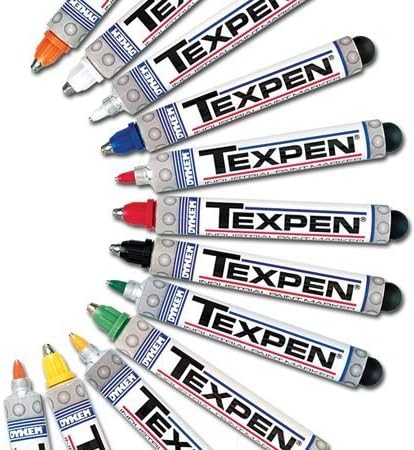 ITW PROFESSIONAL BRANDS 16063 TEXPEN YELLOW MEDIUM TIP