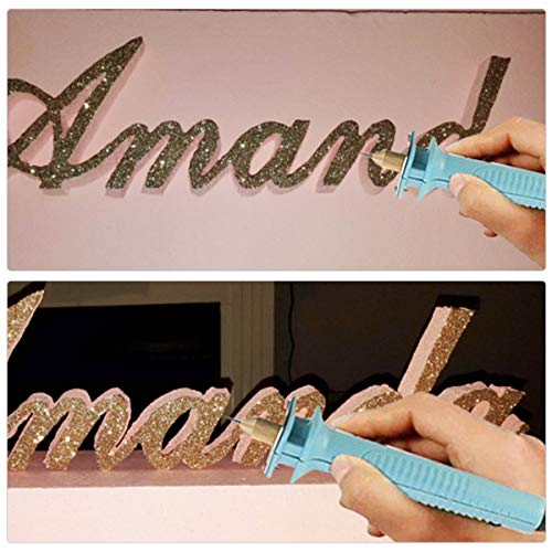 Foam Cutter Electric Hot Knife Foam Cutter GOCHANGE Cutting Machine Pen, 100-240V/15W Craft Hot Knife 10CM Styrofoam Cutting Pen with Electronic Voltage Transformer Adaptor - Thumbnail 6