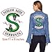 Riverdale Large Southside Serpents Iron on Patches Transfer Paper for DIY Decoration Jacket Hoodie Shirt T-Shirt Clothing (1 Pcs)