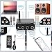 [Updated] BT20A Bluetooth 4.2 Stereo Audio 2 Channel Amplifier Receiver Mini Hi-Fi Class D Integrated Amp 2.0CH for Home Speakers 100W x 2 with Bass and Treble Control TPA3116 (with Power Supply)thumb 1