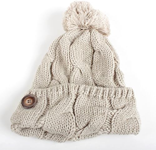 Amazon Co Jp 帽子 ニット帽 メンズ レディース Hat 121 レッド 赤 グレー 灰 ベージュ 肌色 ブラック 黒 ケーブル編み ざっくり ボンボン スキー スノーボード ぼんぼん 防寒 スノボー Uvカット 春 夏 秋 冬 小顔 服 ファッション小物