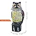 CampFENSE Owl Decoy with Rotating Head, Sculpture with Frightening Sound & Shadow Control (Batteries Not Included)