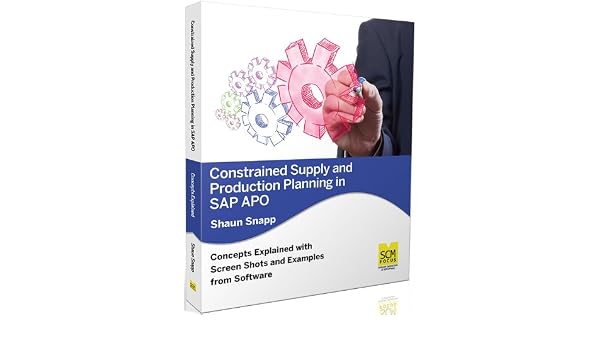 Constrained Supply And Production Planning In Sap Apo - 