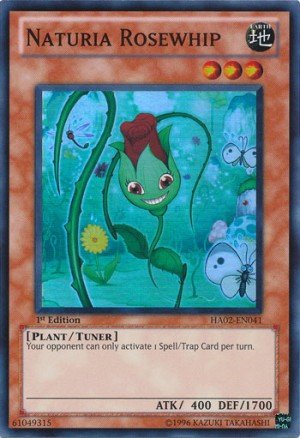 Yu-Gi-Oh! - Naturia Rosewhip (HA02-EN041) - Hidden Arsenal 2 - 1st Edition - Super Rare