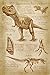 Lantern Press 9x12 Inch Art Print Wall D√©cor, Tyrannosaurus Rex Dinosaur, Da Vinci Style