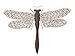 Deco 79 Metal Dragonfly Home Wall Decor Indoor Outdoor Wall Sculpture, Wall Art 40