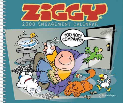 Ziggy: 2008 Desk Calendar by 