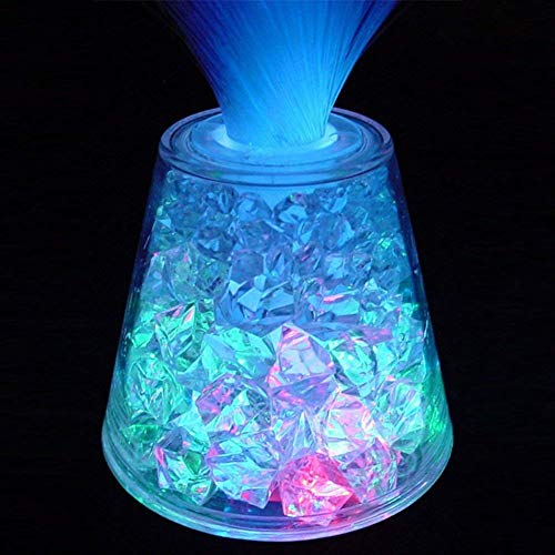 Playlearn Fiber Optic Lamp Color Changing Crystal Base with Remote 13