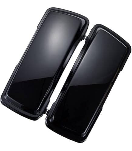 HCmotorku Motorcycle Saddlebag Lid Covers PU Leather Harley Touring Street Glide Road King Road Glide Electra Glide Ultra 2014-2023