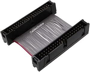 CablesOnline 2 inch 40-Pin IDE Male to Male Gender Changer Ribbon Cable (FI-G02)