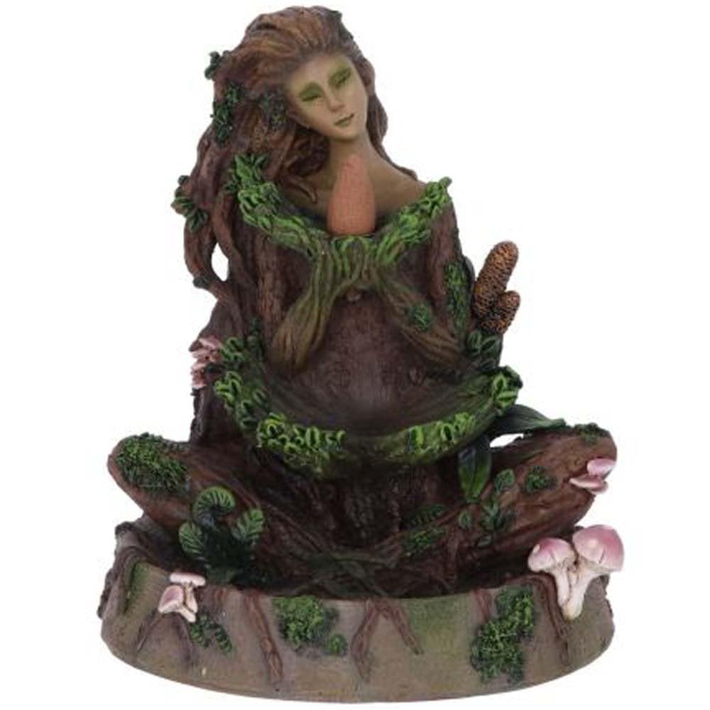 Nemesis Now Forest Scent Backflow Incense Burner 19.5cm, Brown
