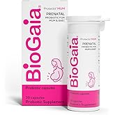 BioGaia Protectis Mum | A Prenatal Probiotic | Helpful for Mom & Baby | Support Baby's Developing Digestive & Immune Systems | Boosts Mom's Immune Defenses & Promotes Good Digestive Health | 30 Count