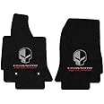 Corvette Floor Mats with Corvette Racing Script and Jake Skull Logo - Lloyds Mats : Fits C7 Stingray, Z51, Z06, Grand Sport
